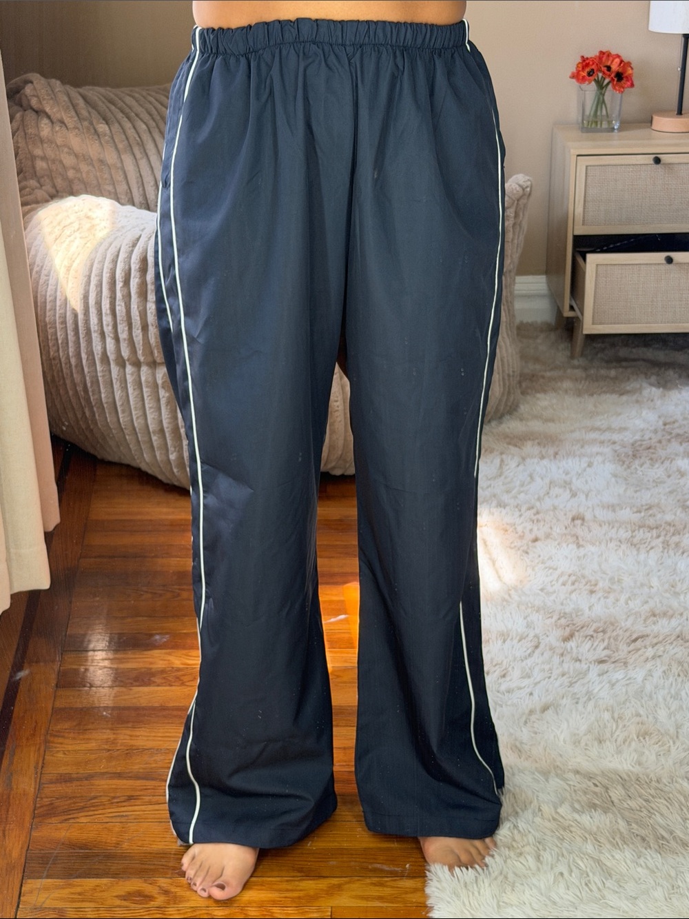 Navy Track-pants, size M - Picture 2 of 6